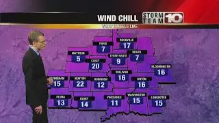 Sunday Night: Clear and cold. Low: 14°