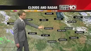 Sunday: Sunny, breezy and chilly. High: 42°