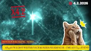 SUNEVO SONNEN BREAKING NEWS - X4.2 MIT CME !