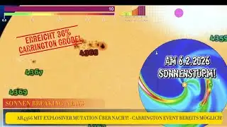 SUNEVO SUN BREAKING NEWS - AR4366 REACHES CARRINGTON POWER!