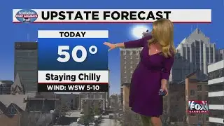 Sunny and chilly, rain returns Sunday