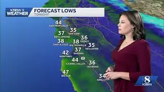 : Sunny and nice with highs in the upper 50s to near 60 degrees