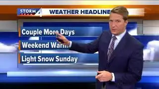 Sunny and very cold again Friday