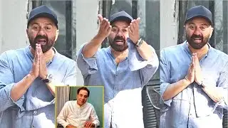 Sunny Deol Angry On Media For Standing Outside Dharmendra Bungalow!