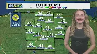 Sunshine sticks around this morning