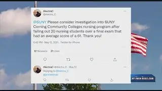 SUNY CCC Nursing student goes to Twitter after roughly 20 classmates fail the program