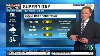 Super 7 Day First Alert Forecast: Wednesday morning, Feb. 4