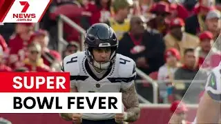 Super Bowl 60 showdown features Aussie star | 7NEWS