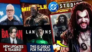 Supergirl LOBO Teaser + Darkseid Coming to DCU, Lanterns Updates, The Batman 2 & MORE!