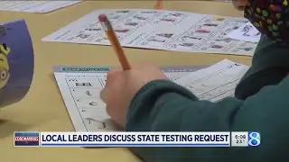 Superintendent discusses state testing request