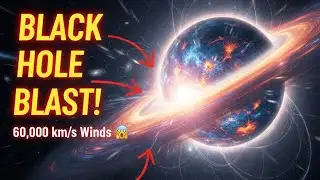 Supermassive Black Hole Fires Winds at 60,000 km/s! 🌌 Astronomers Shocked