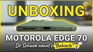 Superschlank: Motorola Edge 70 Unboxing