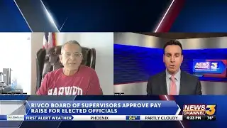 Supervisor Perez discusses voting for pay raise for elected officials