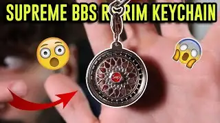 Supreme BBS RS Rim Keychain Review: Is it worth the hype?
