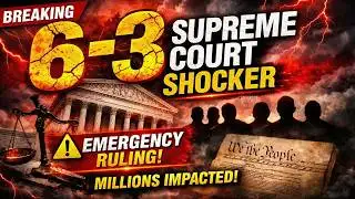 Supreme Court 6-3 Emergency Ruling Changes Everything — Millions Impacted by Sudden Legal Shift
