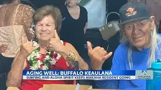 Surfing and Aloha keeps one Oahu couple Aging Well
