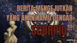 SURPRISING NEWS YOU WILL HEAR SOON!!! ♊ SCORPIO ♊