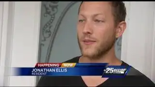 Surveillance camera captured burglars in action