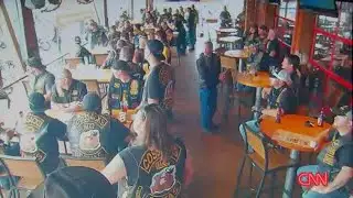Surveillance video shows Waco biker shooting