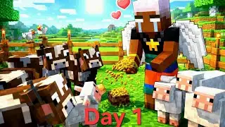 Surviving as vegan in minecraft | Hard mode 🫂🫡