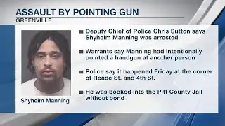 Suspect accused of pulling gun on ECU campus identified