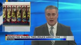 Suspect admits to lighting house fire, 2 injured in Jackson County