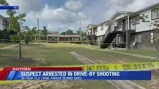 Suspect arrested in Dothan drive-by shooting