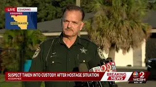 Suspect in custody after hostage situation in Osceola County