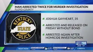 Suspect in Floyd County shooting charged with murder after release