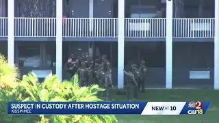 Suspect taken into custody after hostage situation in Kissimmee