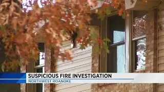 Suspicious fire investigation