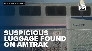 Suspicious luggage on Amtrak triggers evacuation, found harmless in McClain County