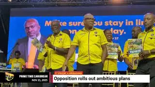 SVG|VOTES25: Main challenger NDP rolls out ambitious plans ahead of vote
