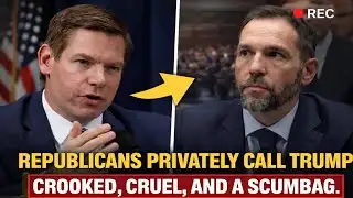 🚨 Swalwell DROPS BOMBSHELL as GOP’s Private Trump Talk Gets EXPOSED