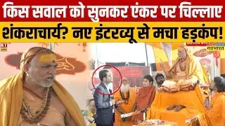Swami Avimukteshwaranand Interview: किस सवाल को सुनकर एंकर पर चिल्लाने लगे शंकराचार्य?