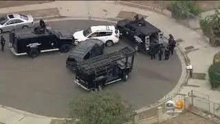 SWAT Moves In To End Standoff With Carjacking Suspect
