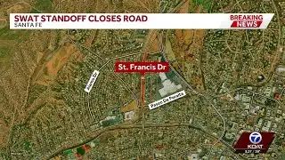 Swat standoff closes road in Santa Fe