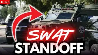 🔴 SWAT STANDOFF. Tifton. 2 COPS SHOT! Police SHOOTING!! Georgia. LIVE!