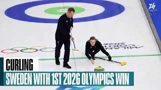 Sweden curling gets first win of 2026 Olympics