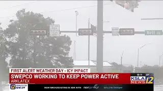 SWEPCO working to keep power on throughout winter storm