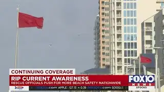 Swimmers taking red flags more seriously after multiple rescues this week