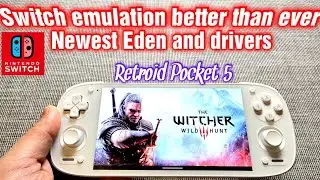 Switch emulation BIG update on Retroid Pocket 5 Android