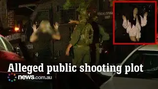 Sydney man charged over alleged public shooting plot after house raid