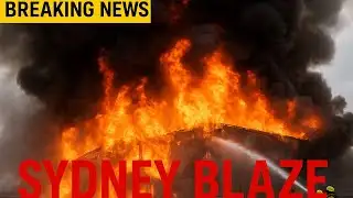Sydney Paper Mill Inferno: 80 Firefighters Battle Huge Blaze 🚒