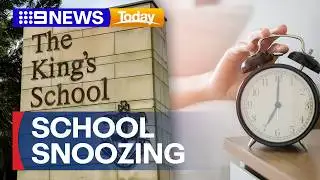 Sydney school hits snooze on start time | 9 News Australia