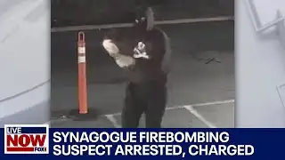 Synagogue firebombing suspect arrested, charged in New Jersey attack | LiveNOW from FOX