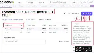Syncom formulations latest news | Syncom formulations company analysis | Target