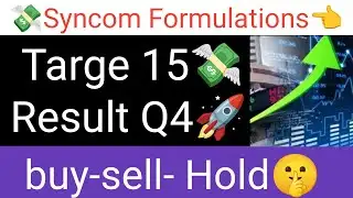 Syncom Formulations stock latest update Result update