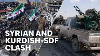 Syrian army and Kurdish-led SDF clash near ISIS prison despite ceasefire