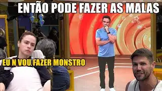 Tadeu appears, fights with Ana Paula, orders her to make a monster or he